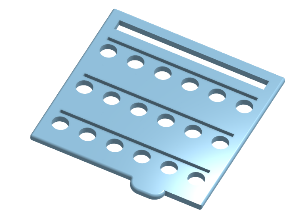 STICKY NOTES HOLDER WITH STENCILS — miniatura 5