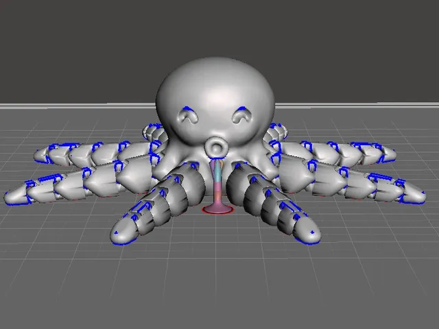 octopus with built in support