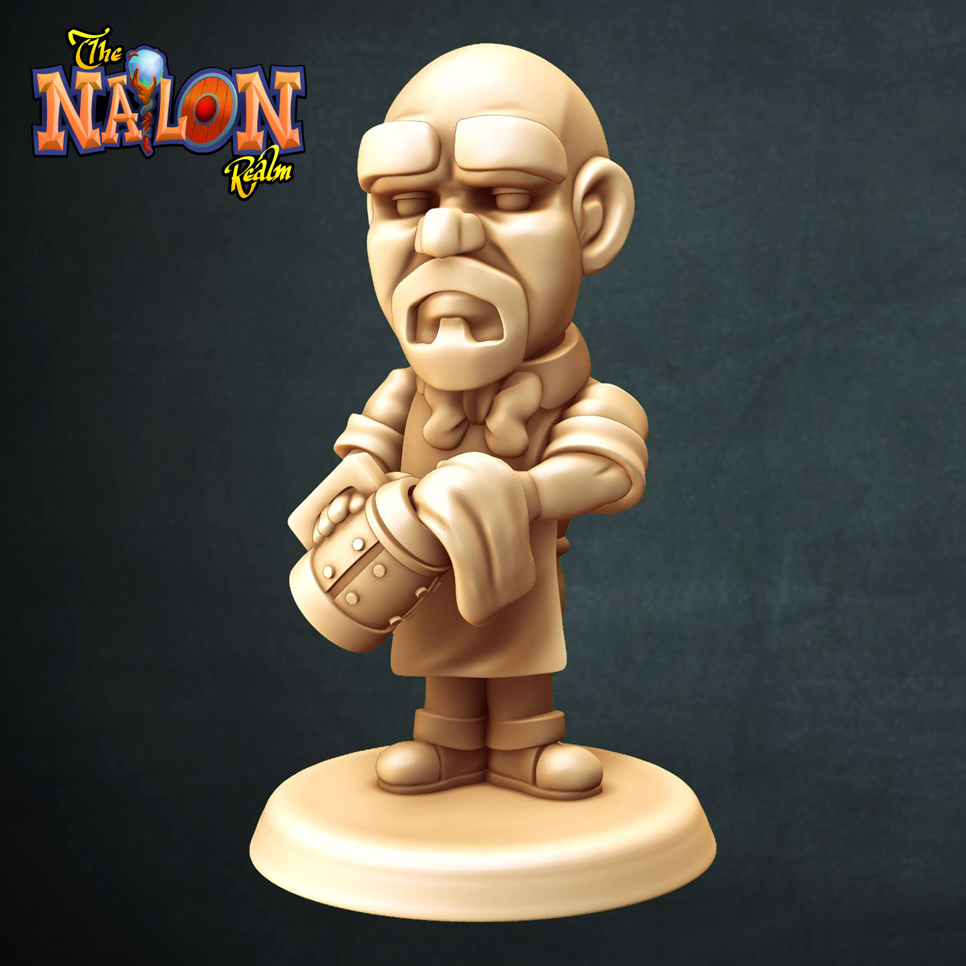 Barkeep Free STL with base