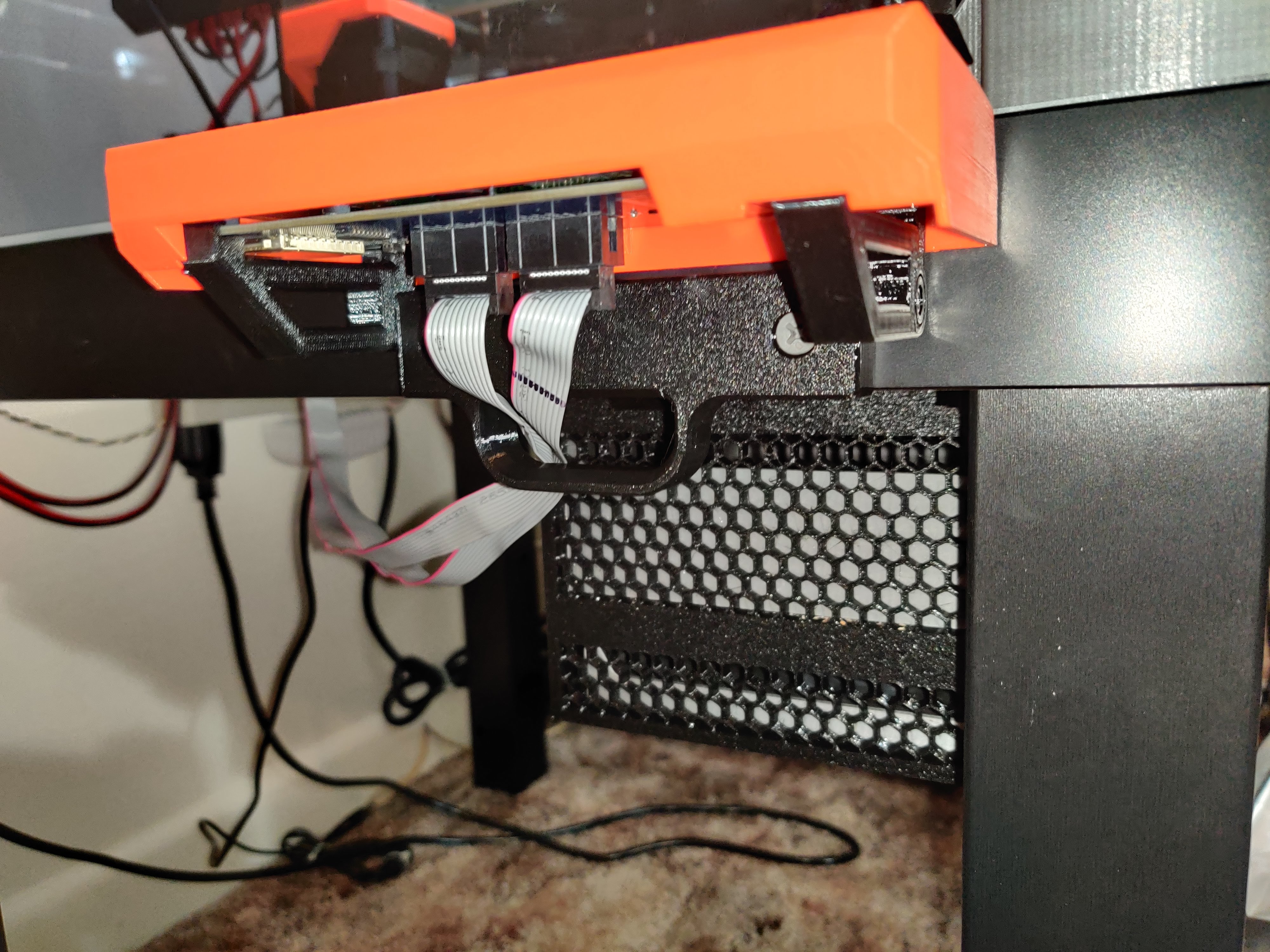 MK3 LCD Mount - Swivel + Low Profile 3D model thumbnail