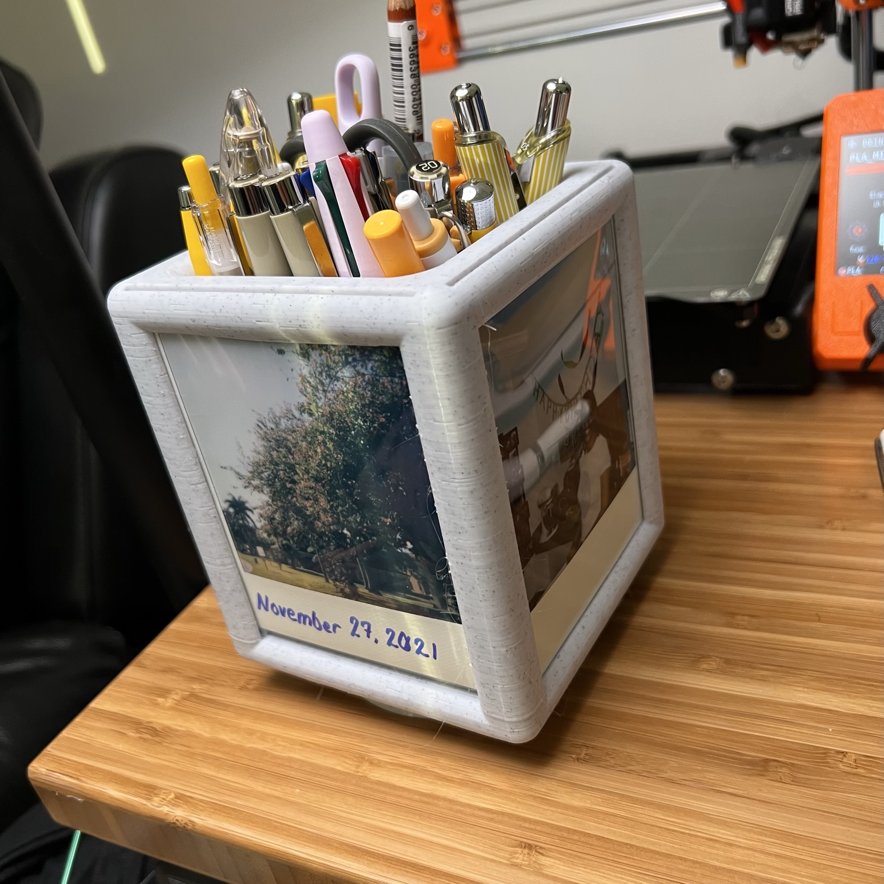 Polaroid Pen Cup