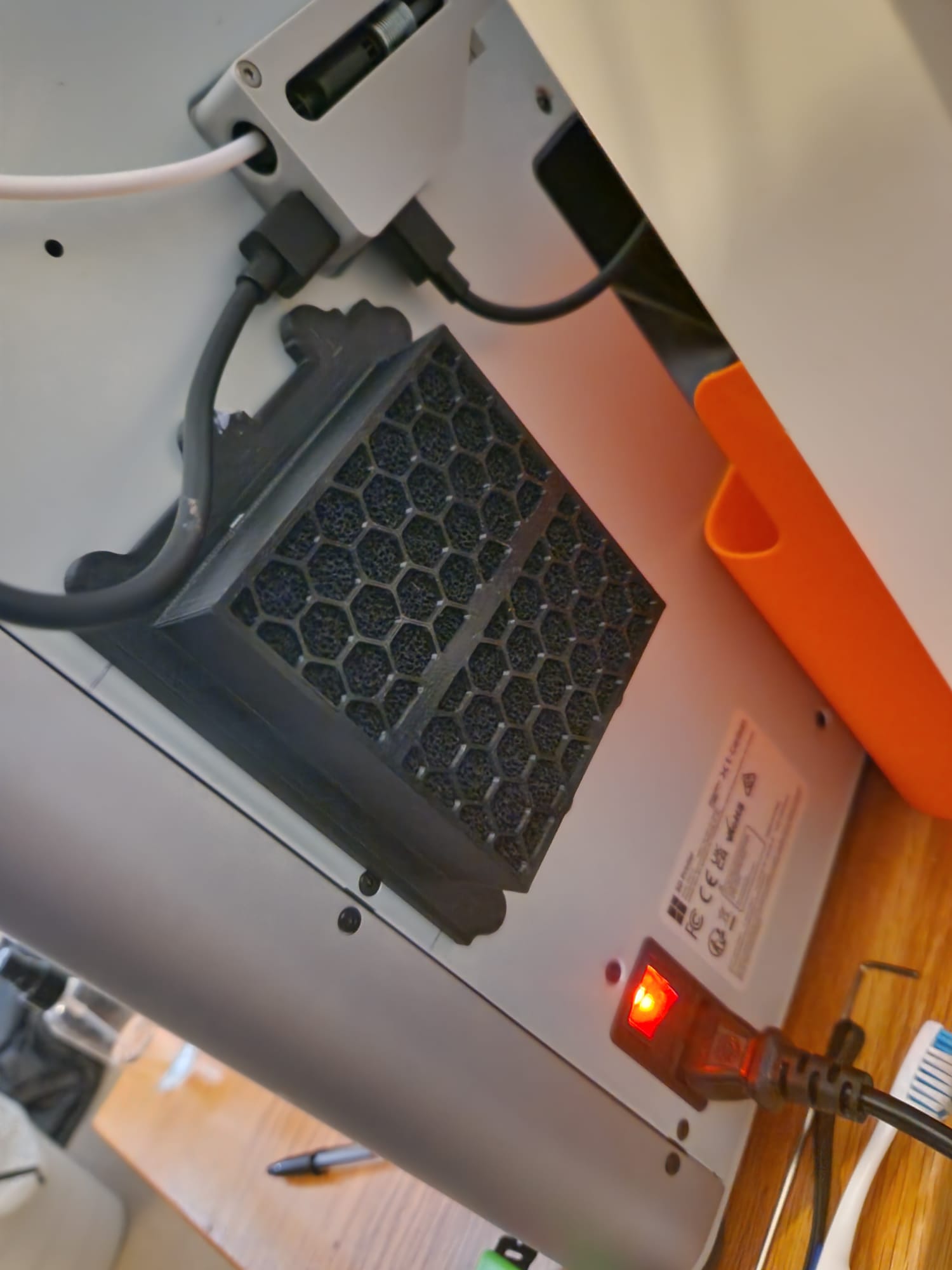 bambu x1 carbon filter DIY cheap and easy! by Aly Download free STL