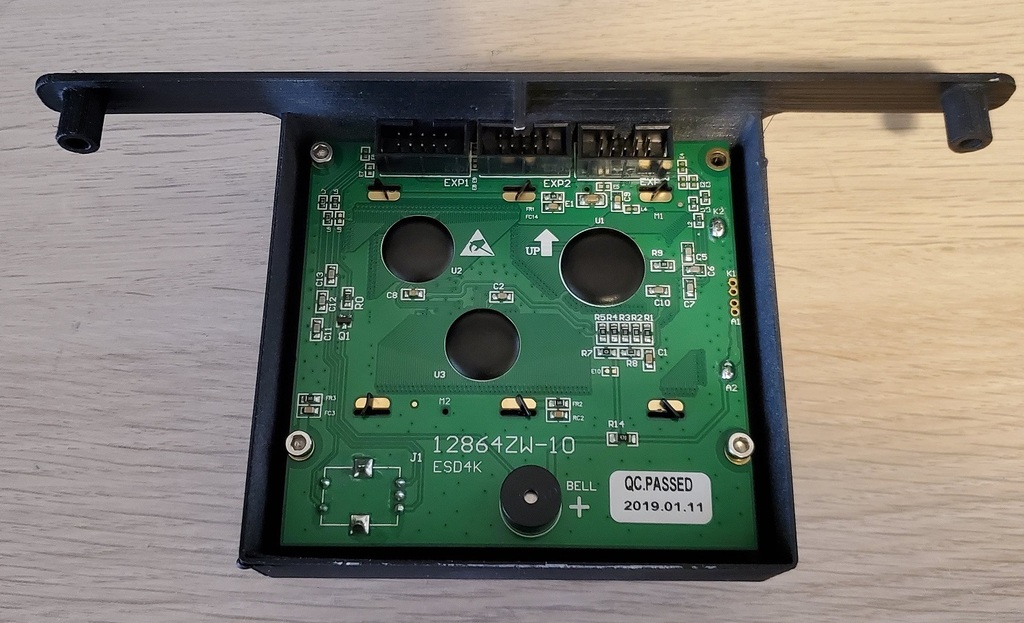 FLSUN Q5 12864 Ender 3 Screen Mod by Brad S | Download free STL model ...