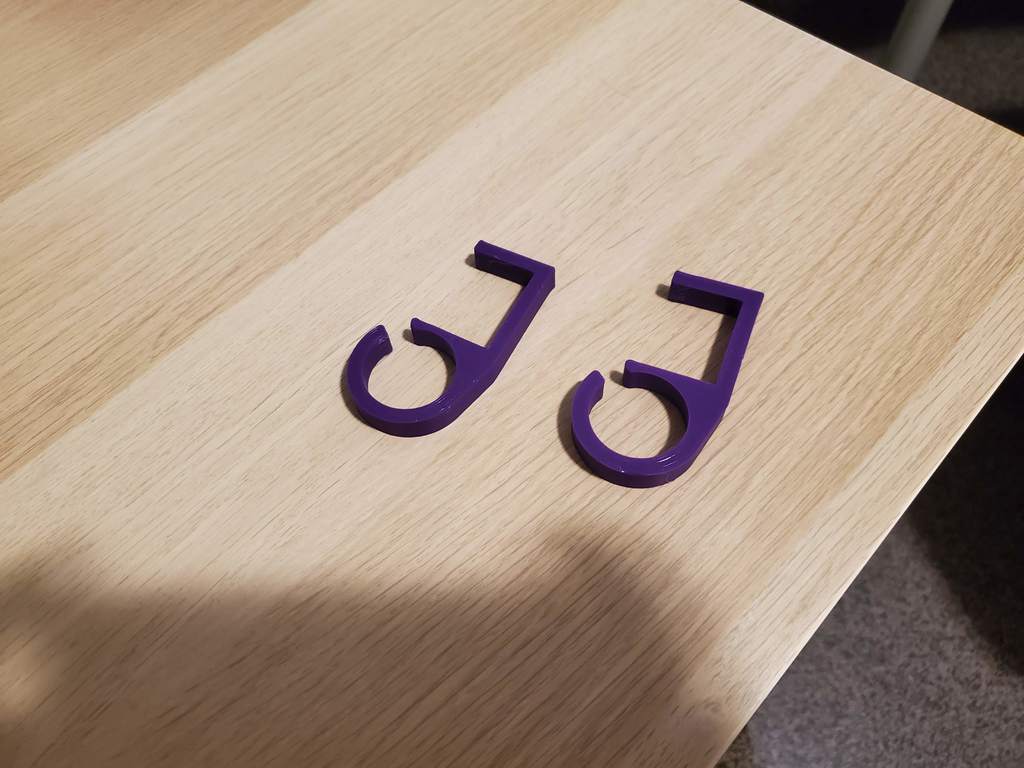Cable Management Clip - Ikea Linnmon Tabletop