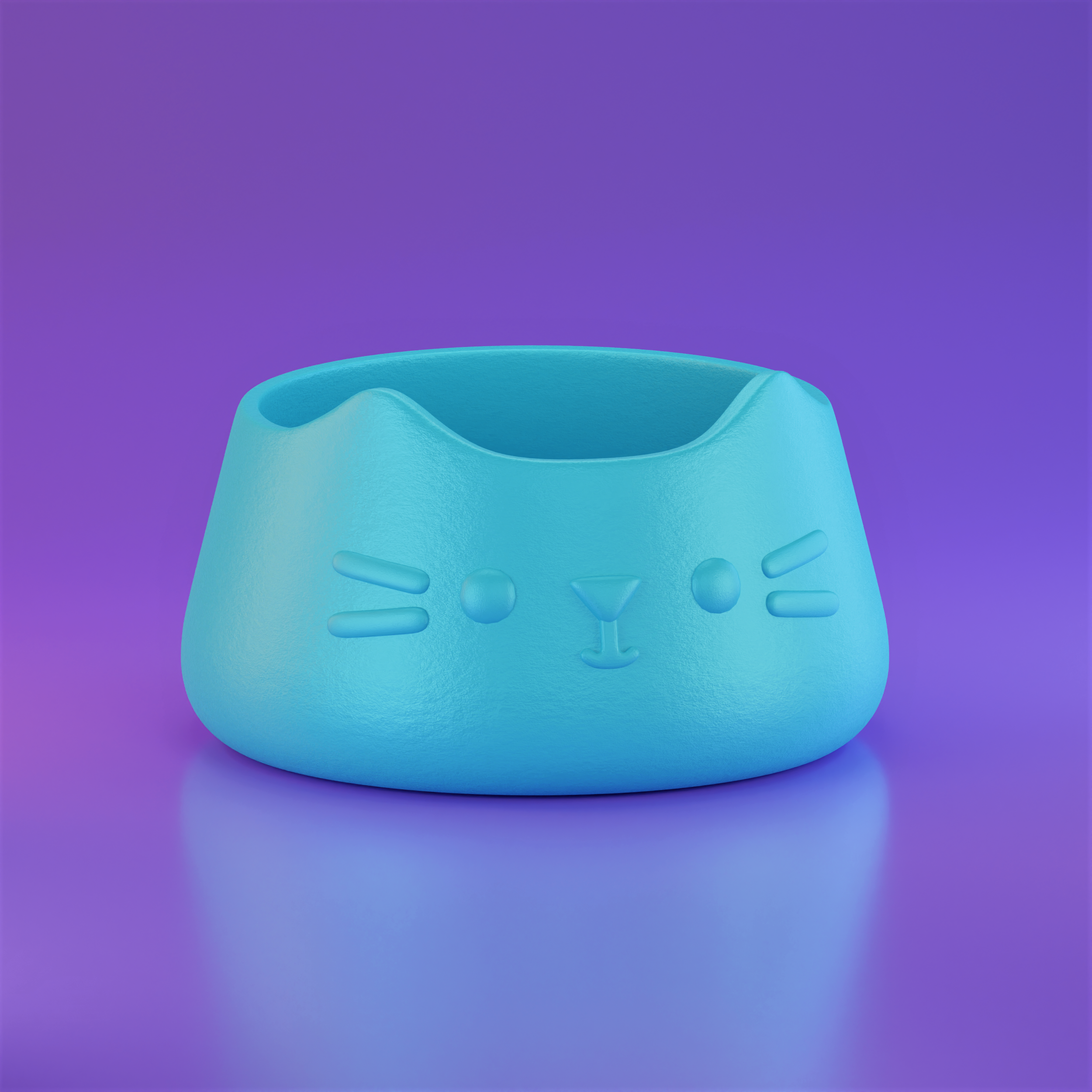 kawaii cat plate/ bowl