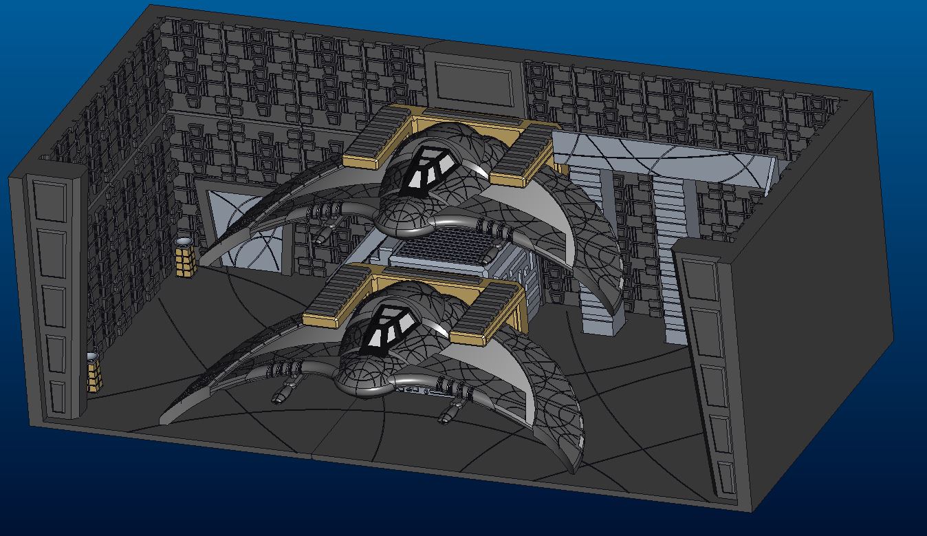 Miniatura 19 do modelo 3D Stargate Diorama
