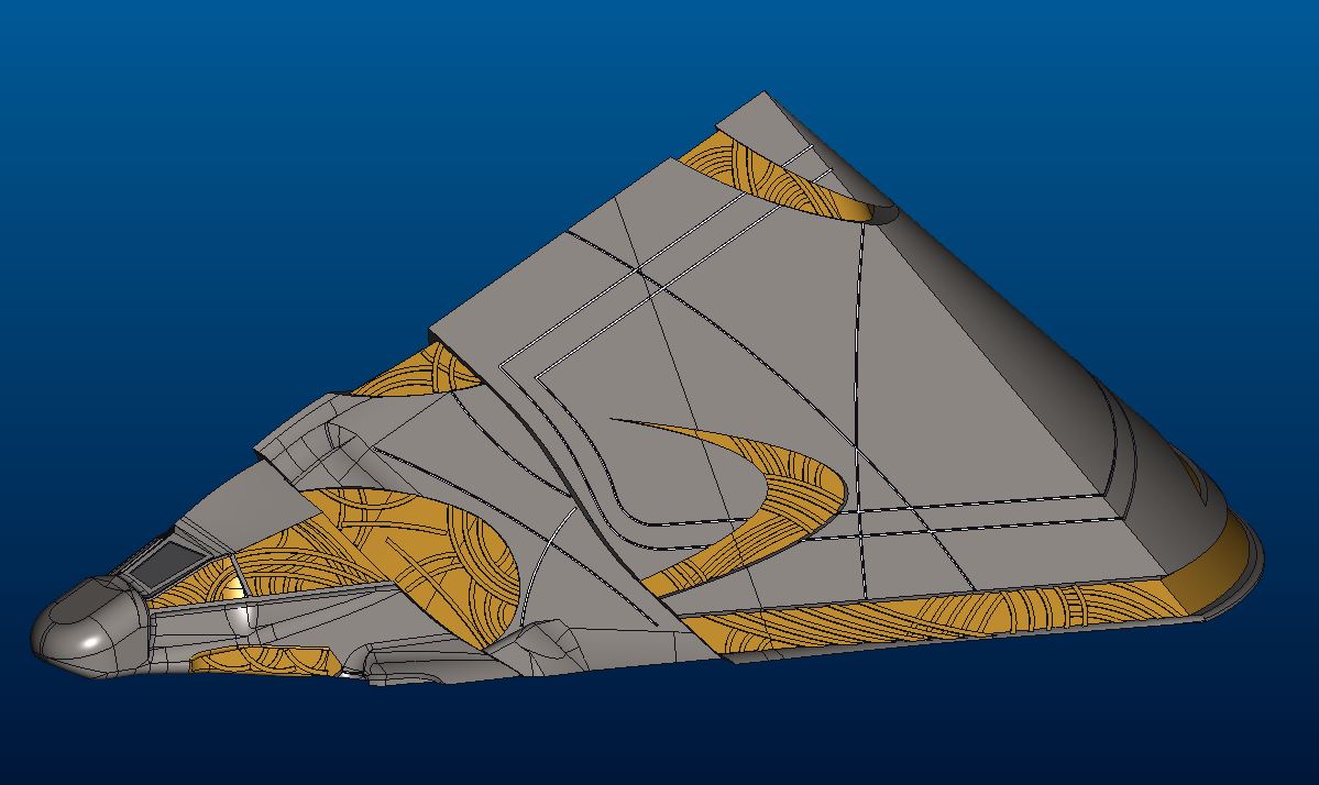 Miniatura 25 do modelo 3D Stargate Diorama