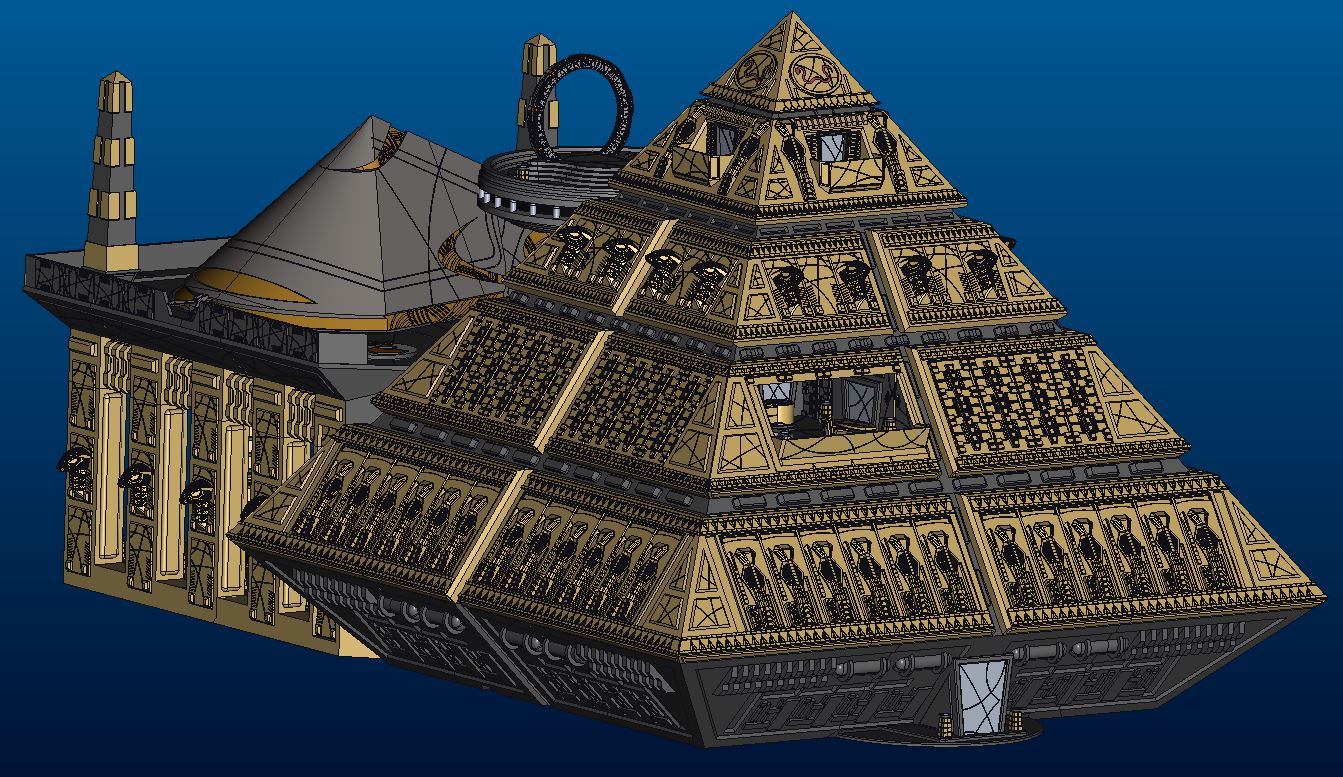 Miniatura 13 do modelo 3D Stargate Diorama