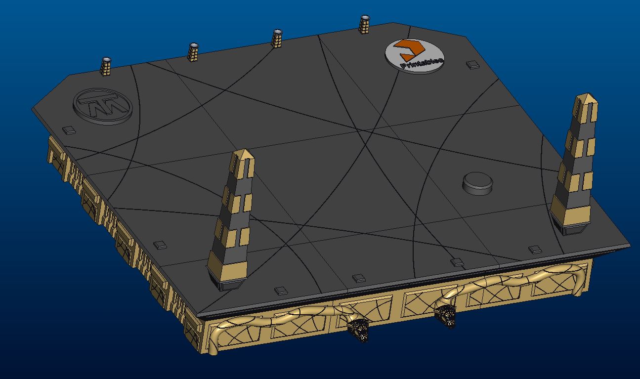 Miniatura 16 do modelo 3D Stargate Diorama