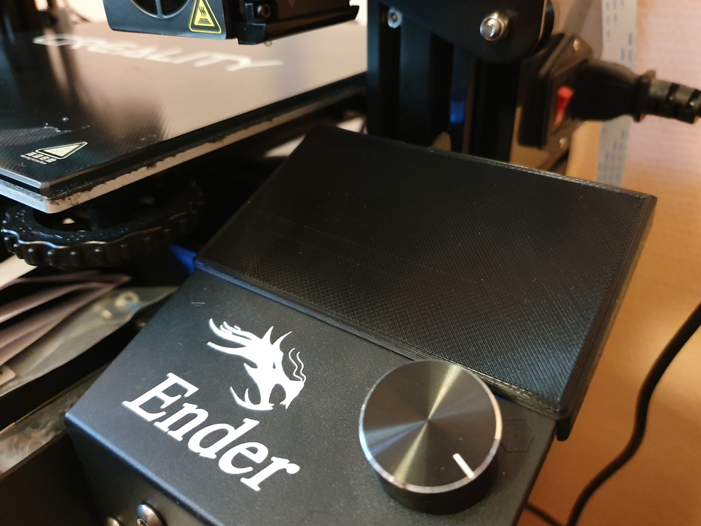 Ender 3 (Pro) Display Cover / Displayabdeckung (V2)
