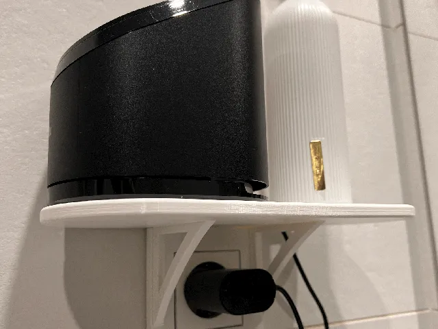 Socket frame shelf