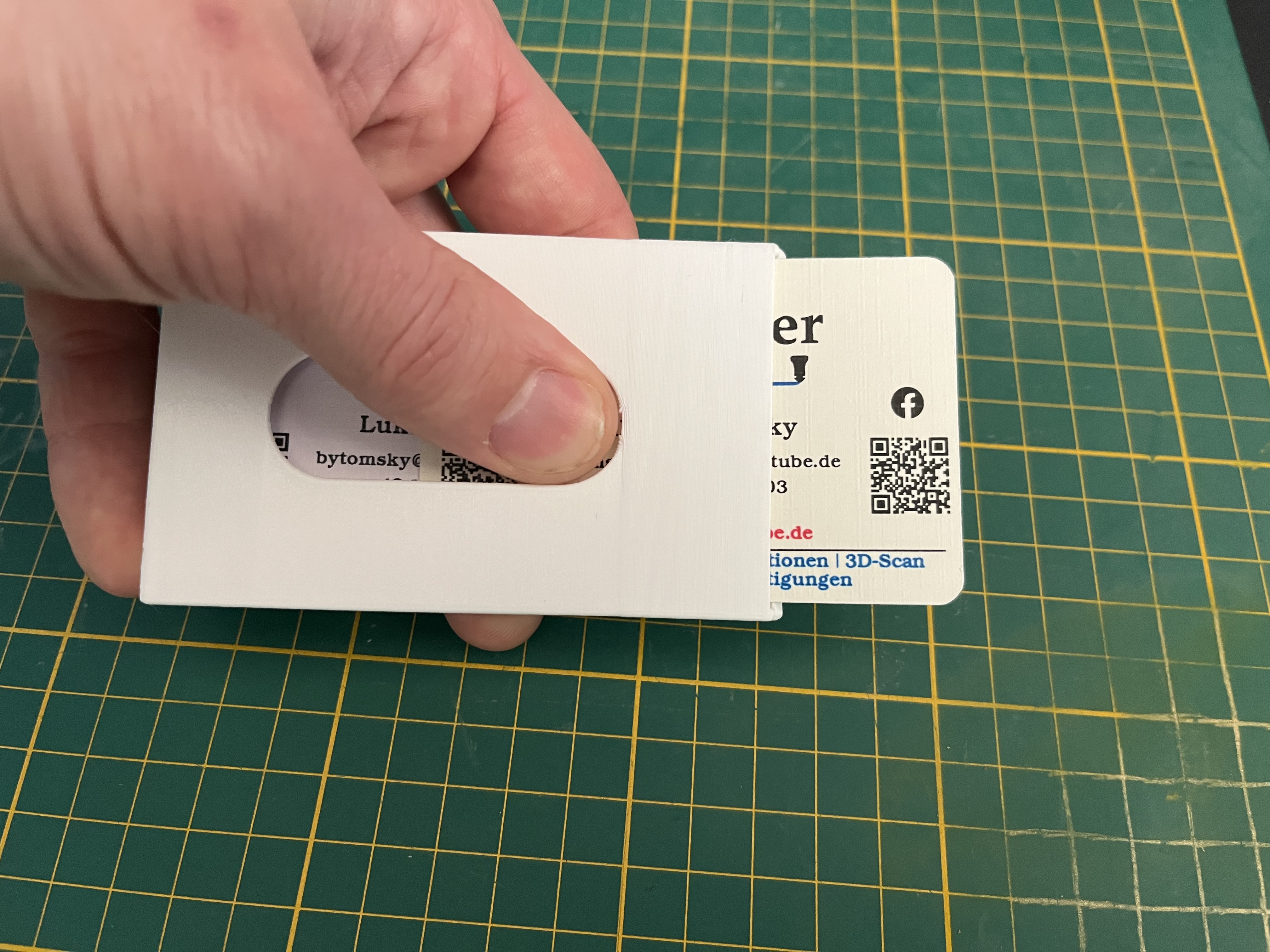 Visitenkartenbox (Print in place)
