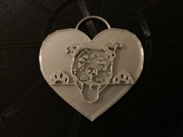 Additive Pit Bull Love Dog Tag, Charm, or Necklace Medallion