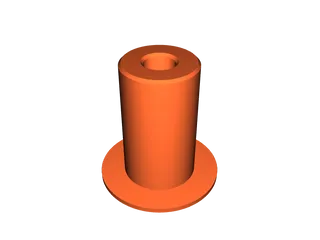 Cylindric Holders - E.g. for a manual pipe bender by Martin