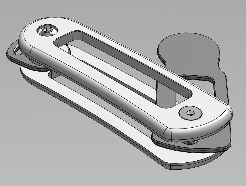 Key Organizer with shopping cart chip