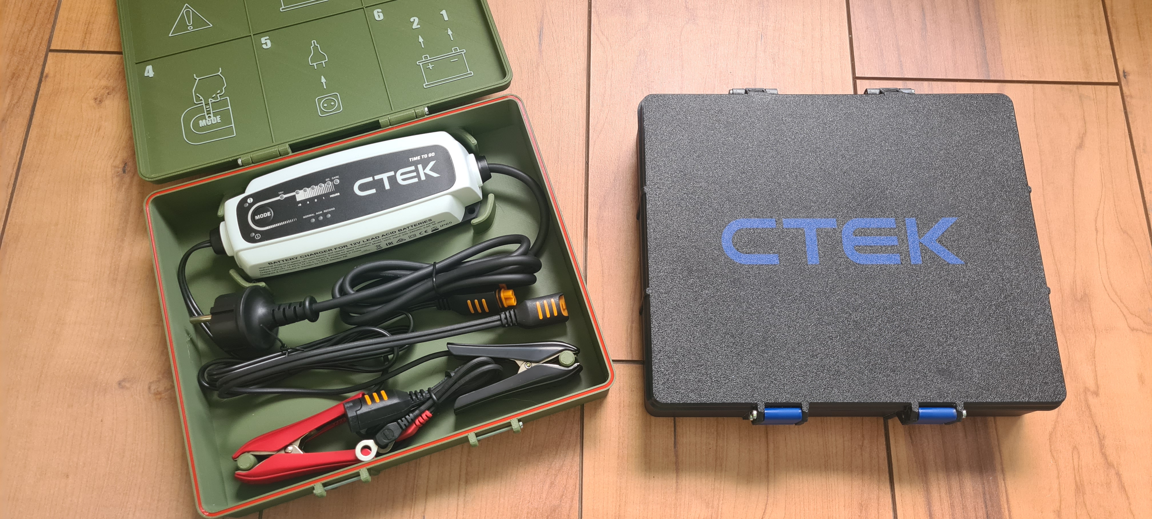 Rugged Box for CTEK battery charger
