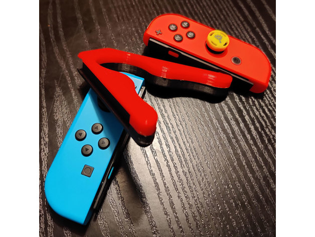 Miniatura 2 do modelo 3D Nintendo Switch grip for controllers