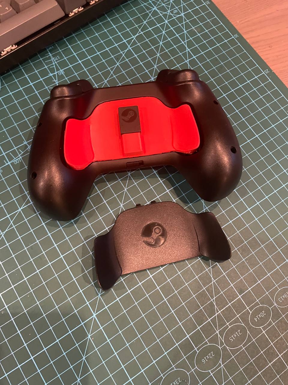 Steam Controller Back Plate with USB holder