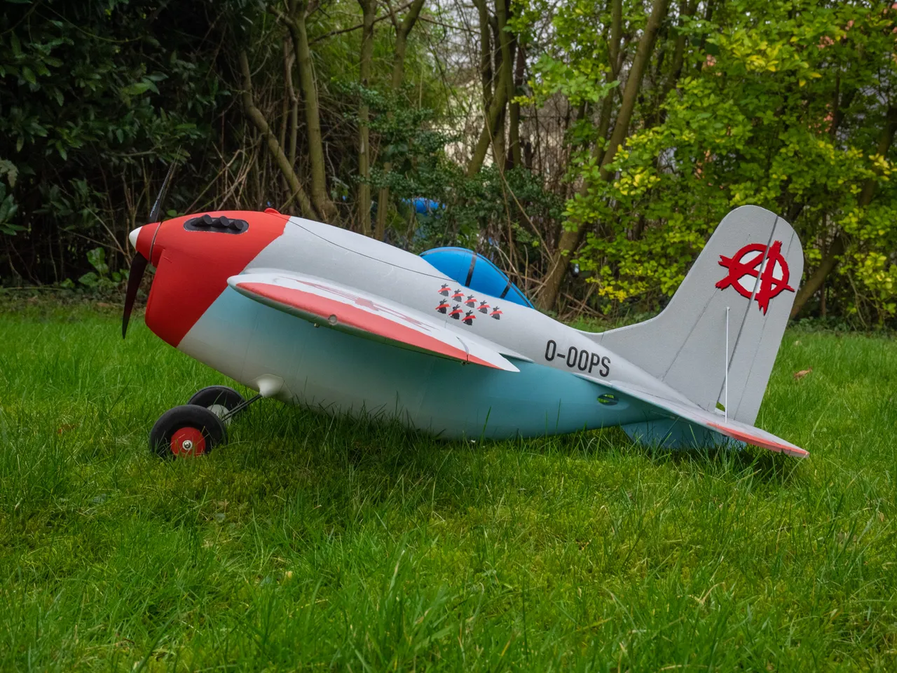 Cartoon cheap rc plane