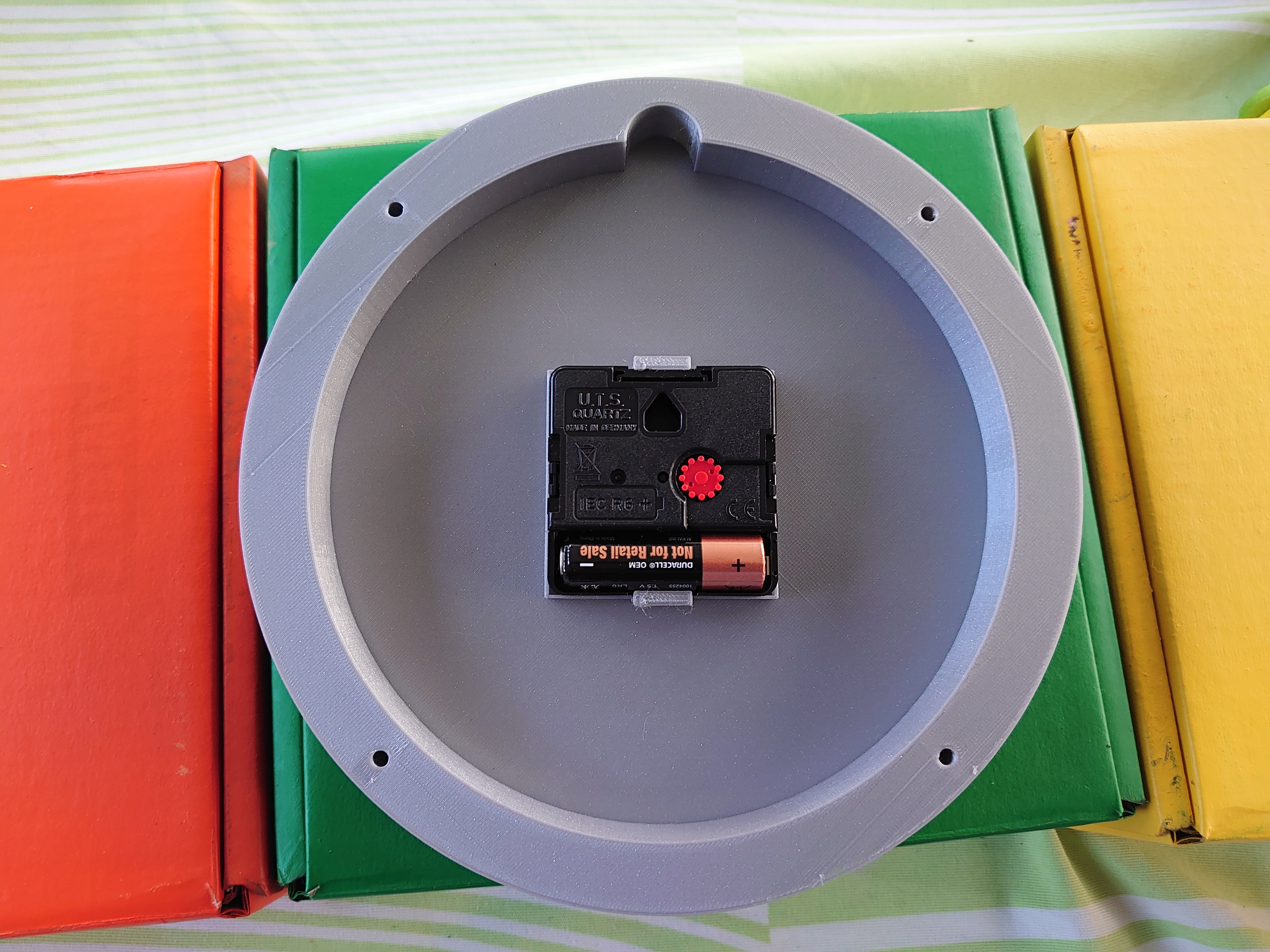 Miniatura 5 do modelo 3D Wall clock