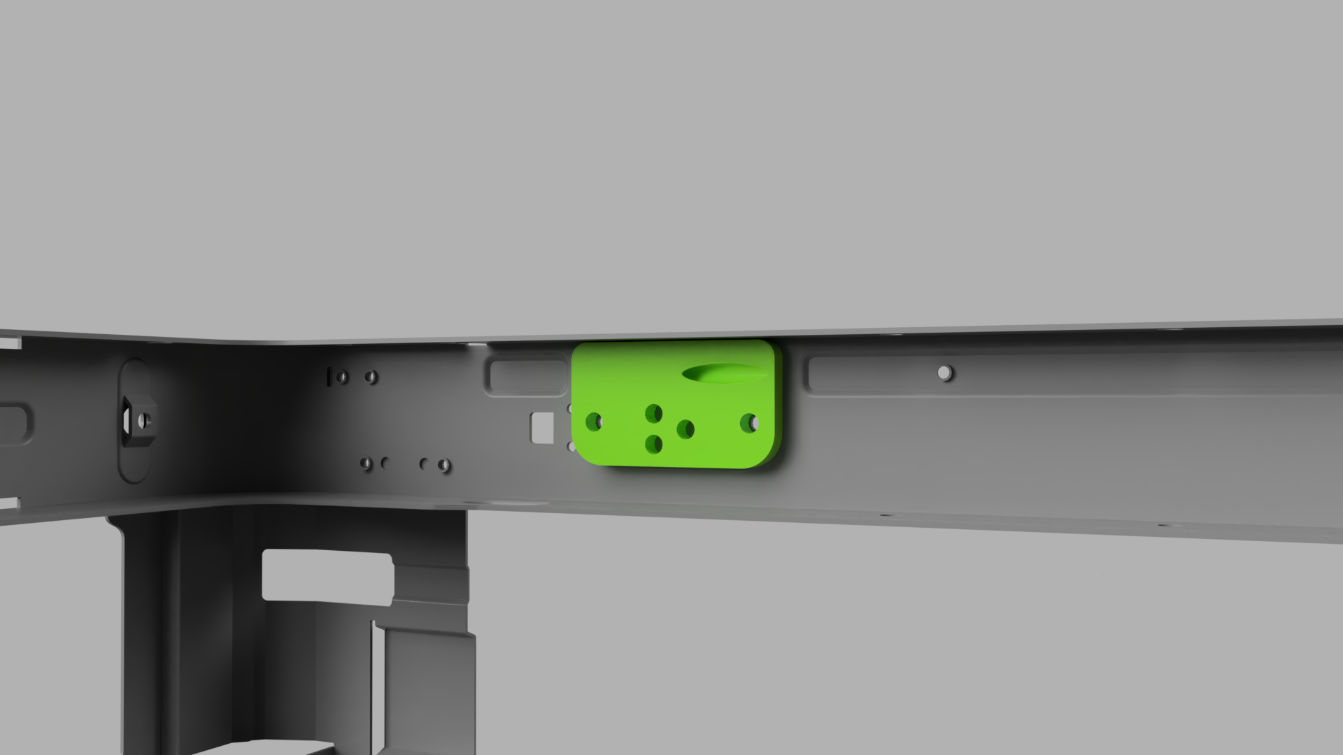 Bambu Lab P1P Simple Cable Chain PTFE Bracket