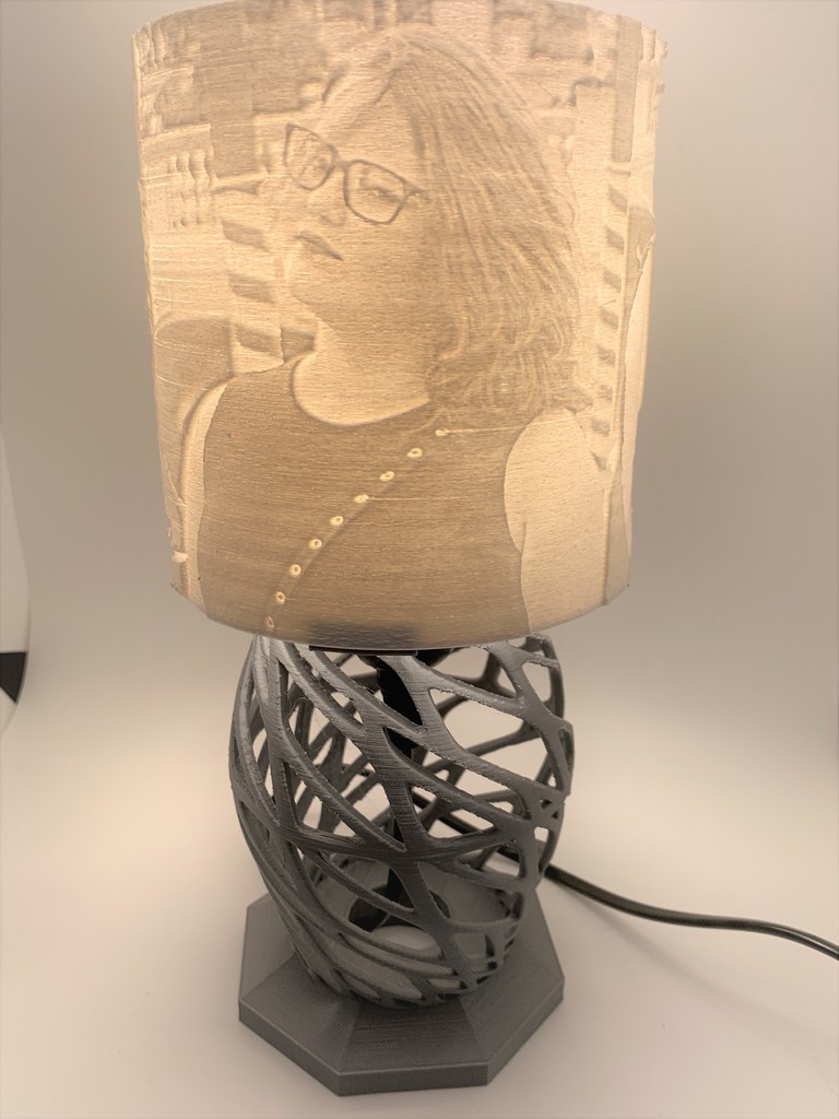 Lithophane Art lamp by Conan Lloyd | Download free STL model ...