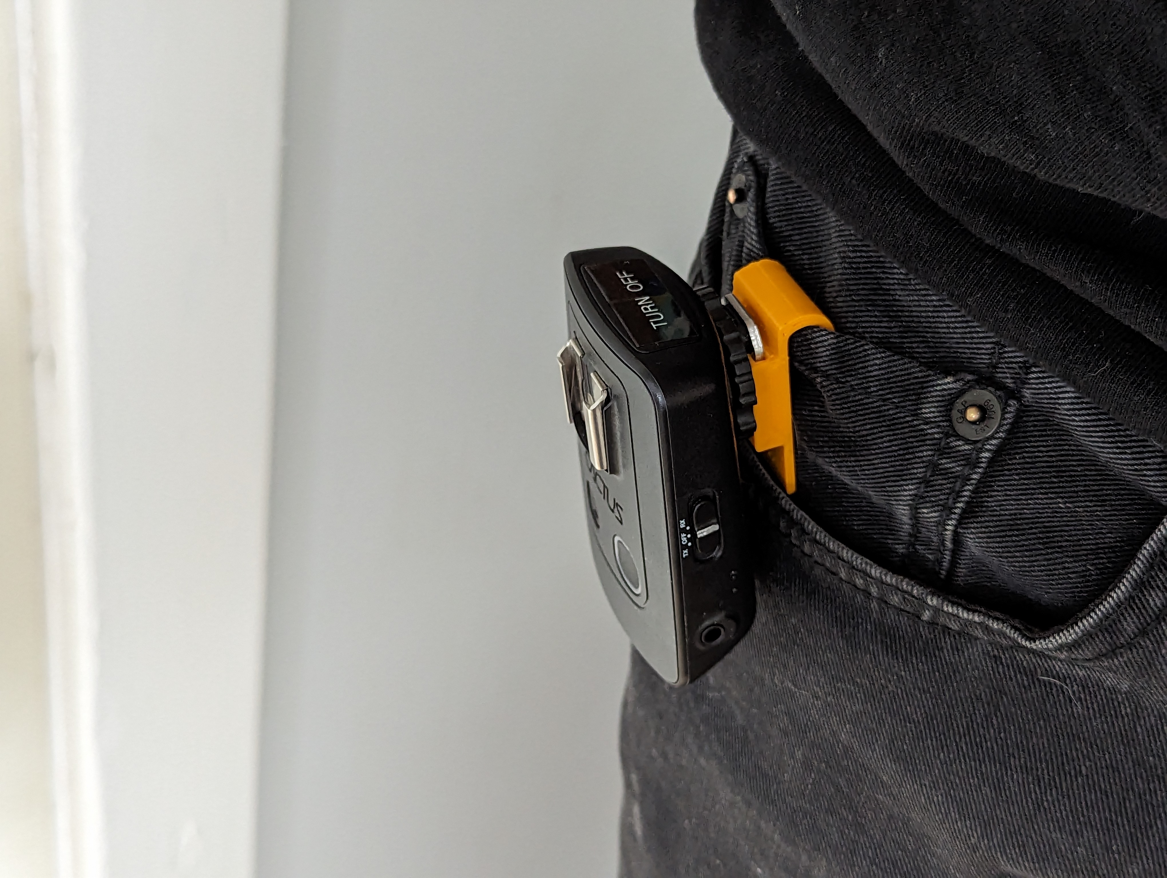 Cold Shoe Pocket Clip 3D model thumbnail