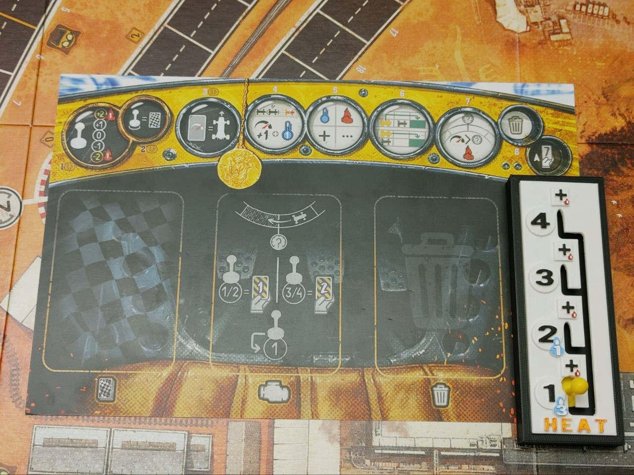 Gear Shift Box for Heat Board Game by LDub Download free STL model