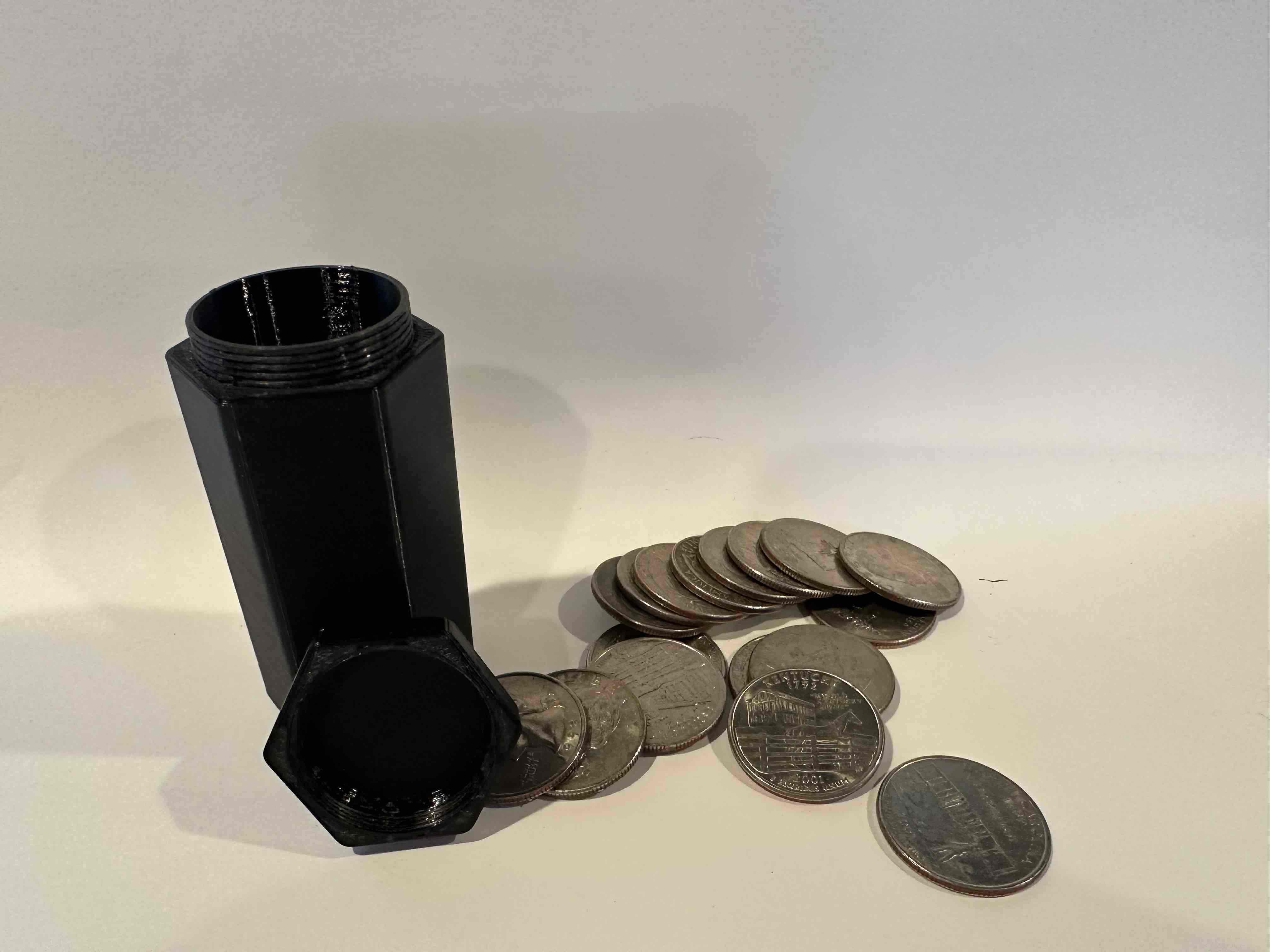 Quarter Jar (10 U.S.) by astn Download free STL model