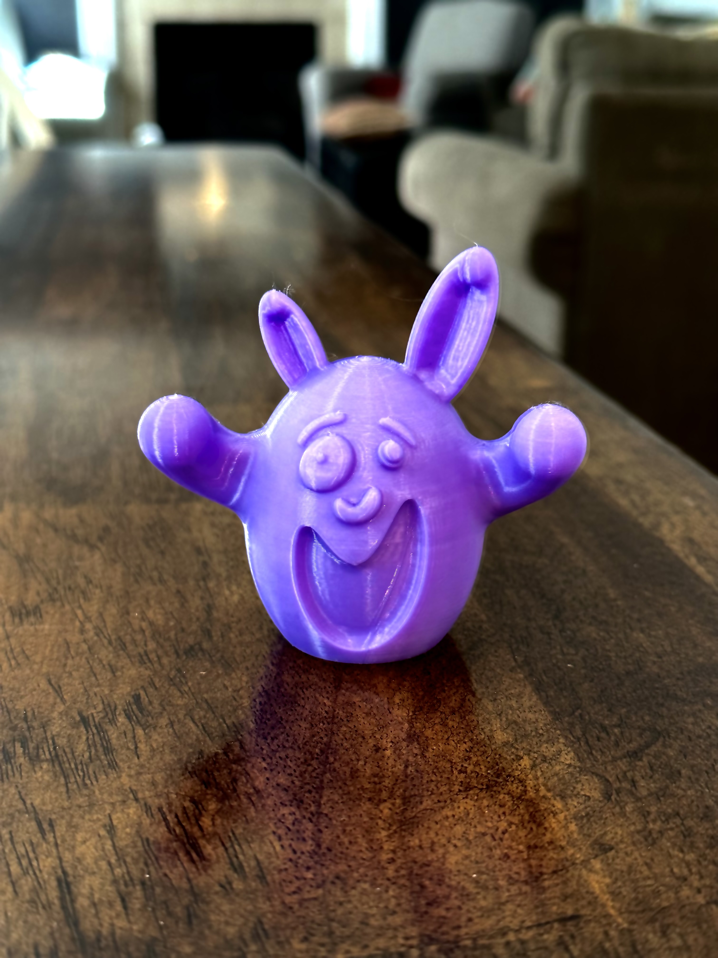 Happy Easter Bunny Egg - Holiday Egg Decoration Funny
