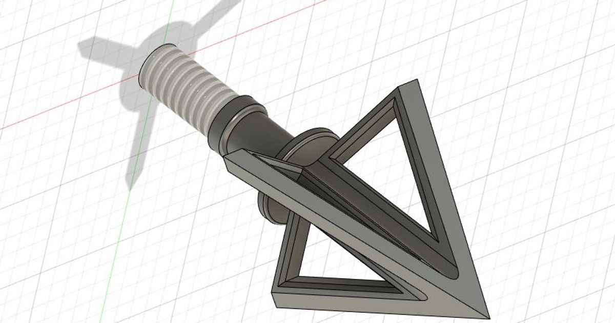Broadhead by Brown_Designs Download free STL model