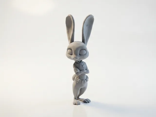 Judy Hopps Figurine Cartoon Character 3D Printable