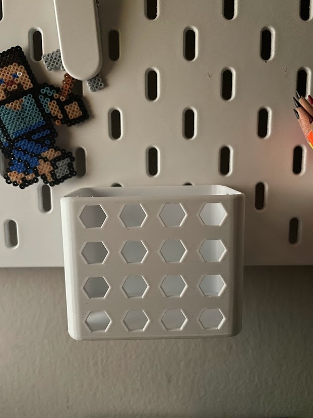 IKEA Skadis Honeycomb Box