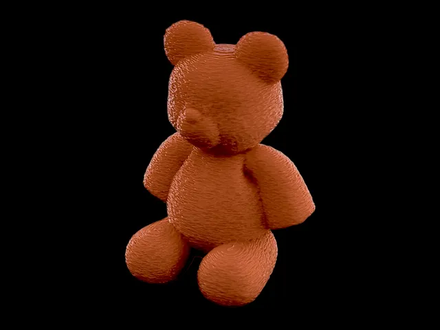 Fuzzy Wuzzy / Smooth Teddy Bear (Fuzzy Skin Test)