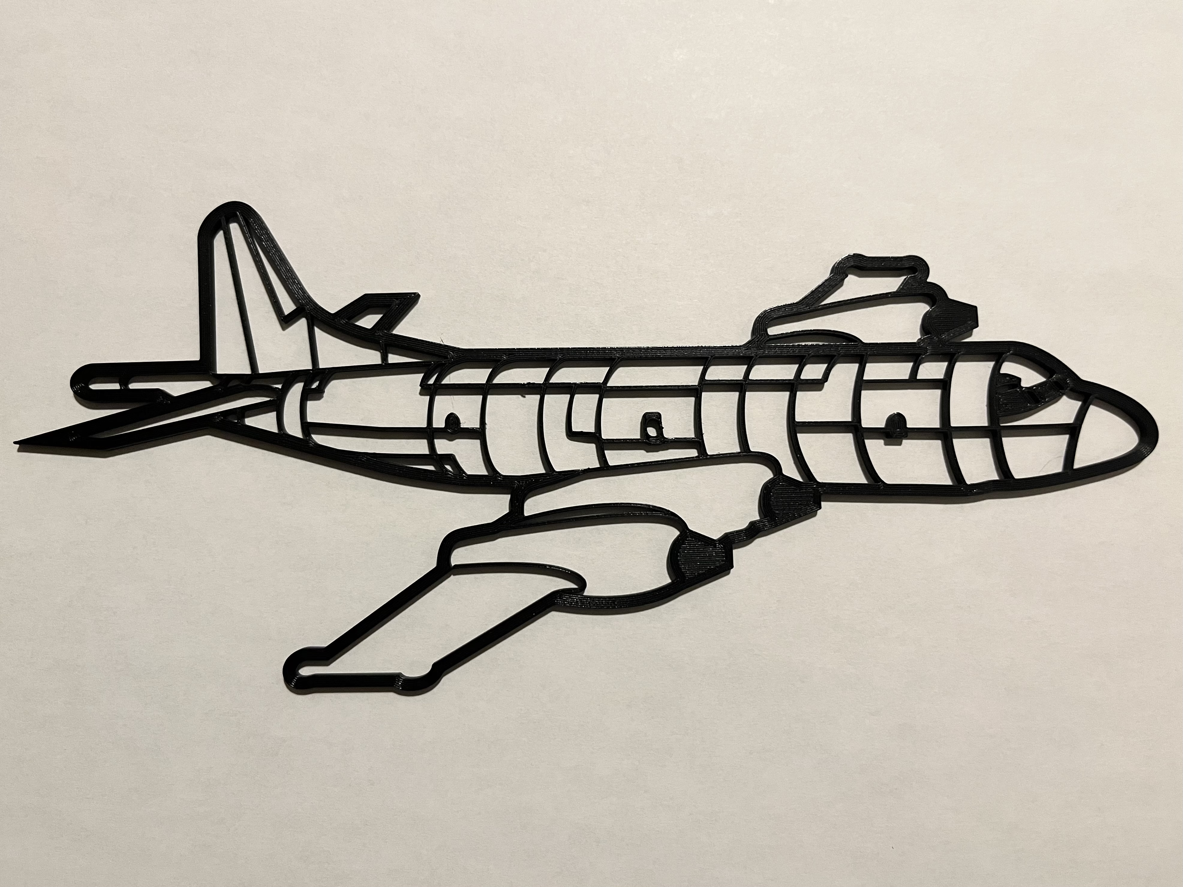 CP-140 Aurora / P-3 Orion Plane Geometric Art