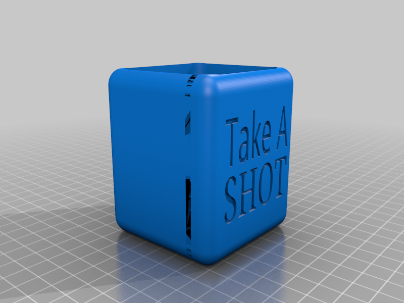 Red Solo Cup & Shot Glass Holder (Remix) by Tekjock Download free STL