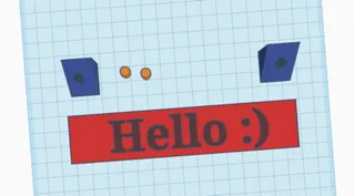 Hello :) Sign by NoFolkPanda_Gaming | Download free STL model ...