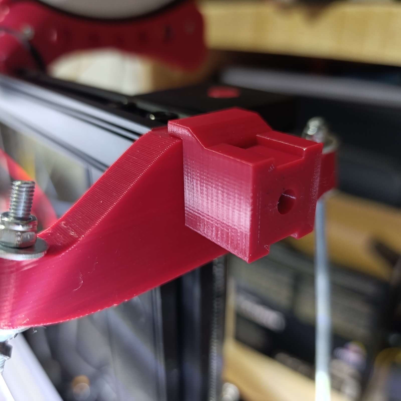 Ender 3 S1 Z-Axis Brace Lamp Add-on (Ender 3 Max Lamp Compatible)