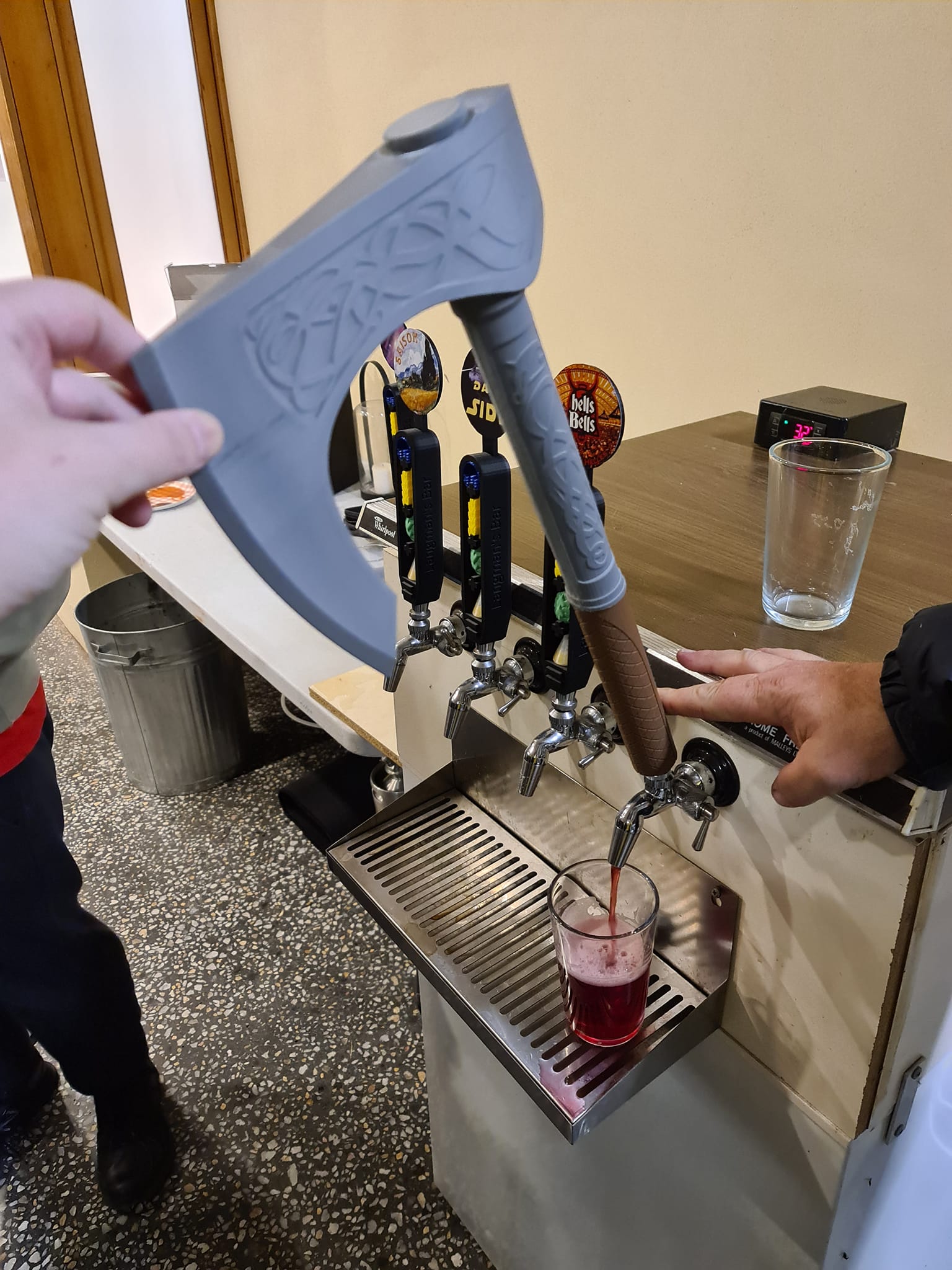 Viking Axe Beer Tap Handle