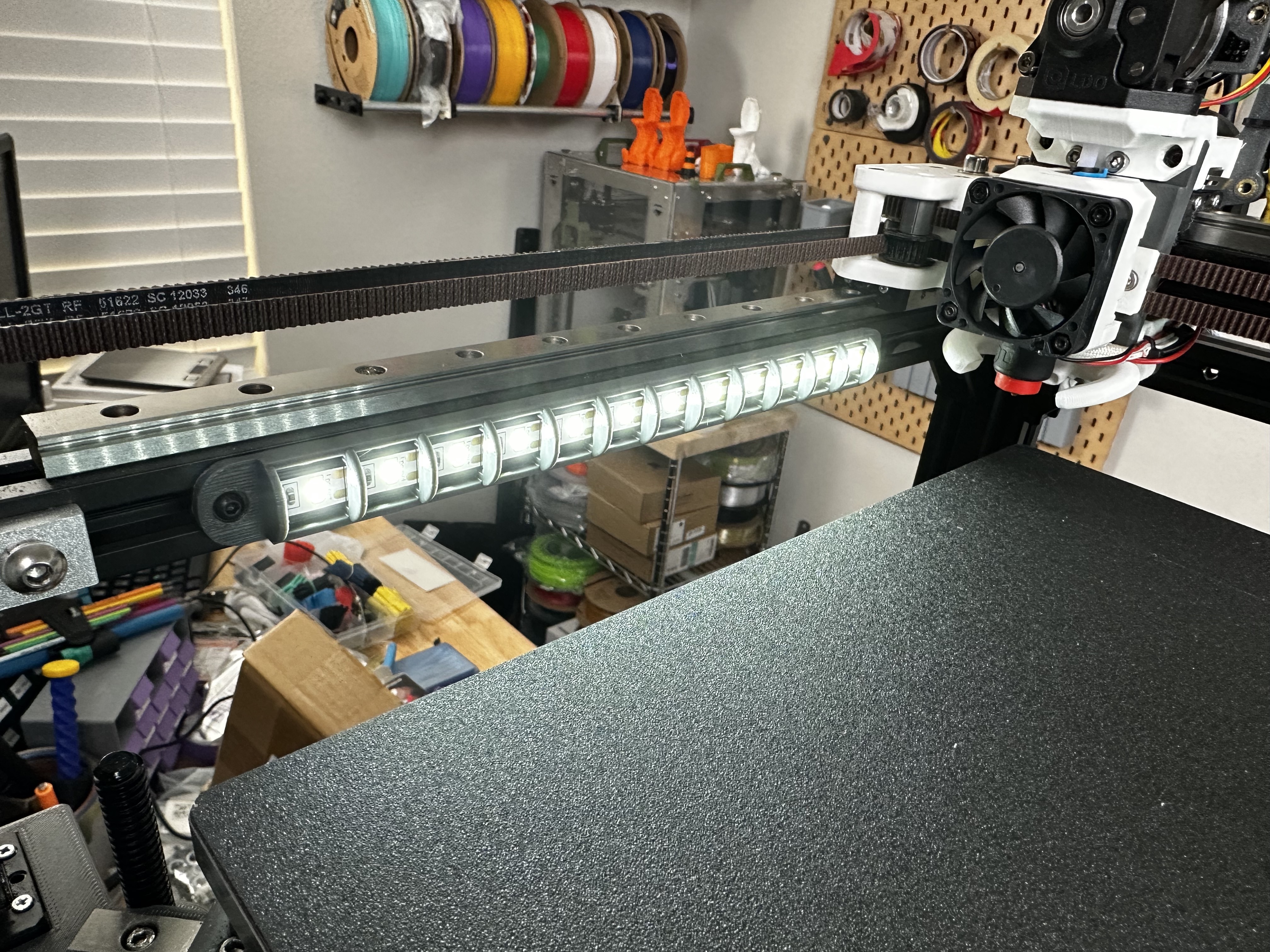 Voron Style 90 Degree LED Light Bar For Extrusions