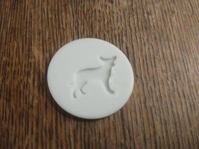Dog Silhouette Coin