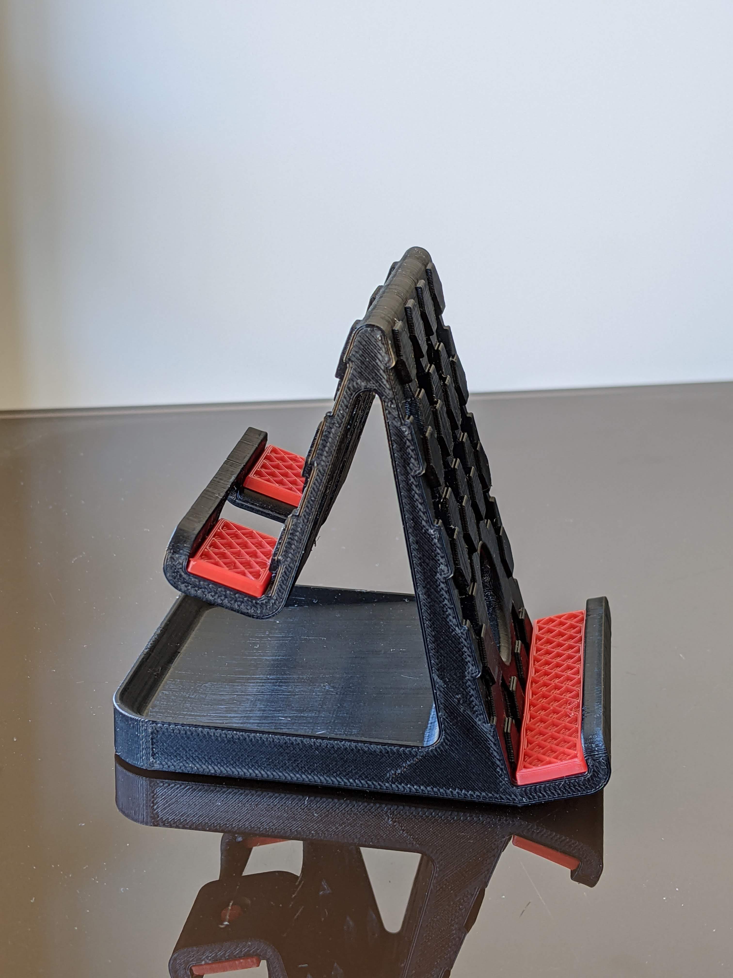 Rubber pads for phone holder