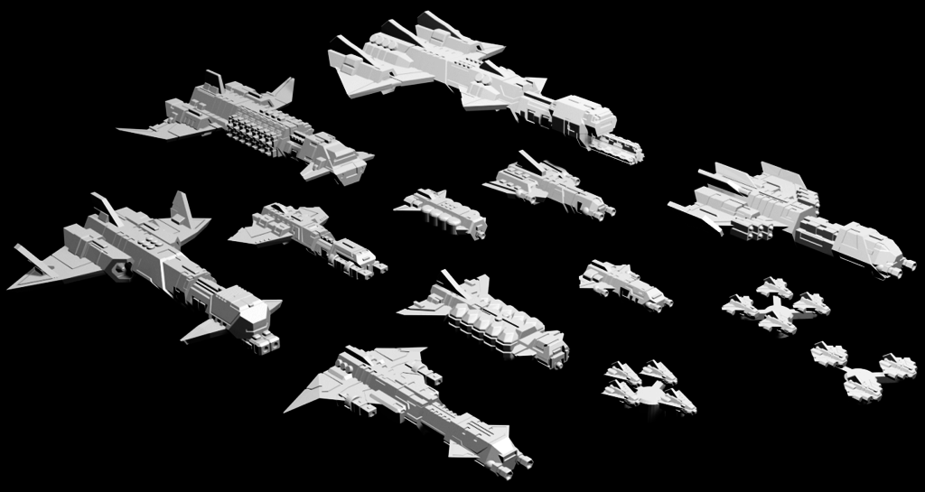 Another Space ship fleet for A Billion Suns by Tinnut | Download free ...