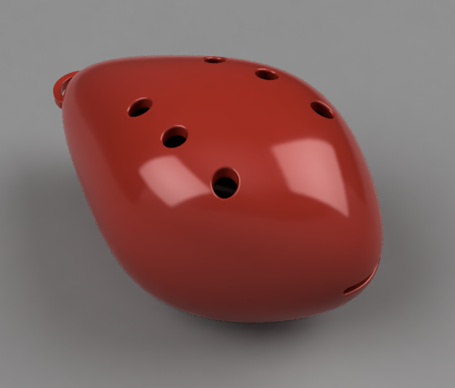 7 Hole Ocarina by NoWayOut1980 Download free STL model