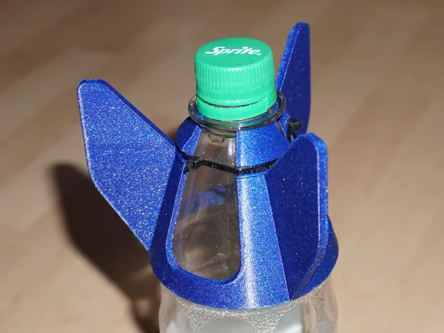 Water Bottle Rocket Fin for 1L Cola or Sprite Bottle