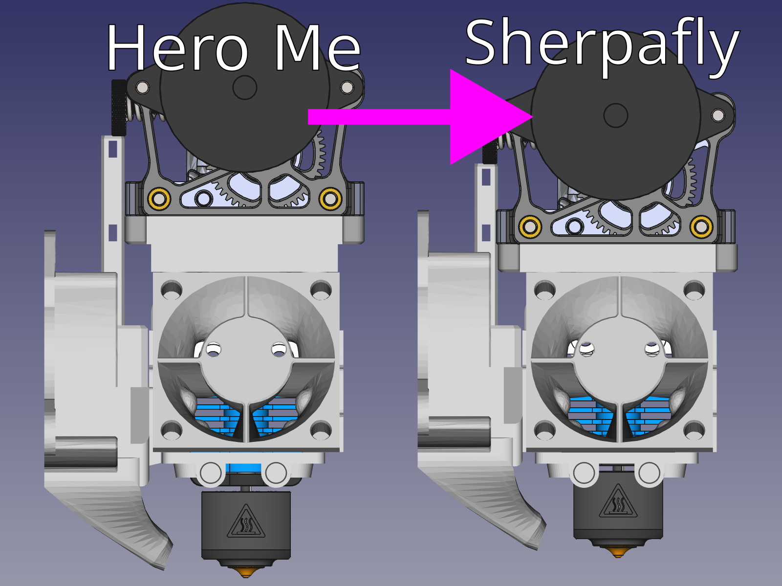 Hero Me "Sherpafly" Mod 3D model thumbnail