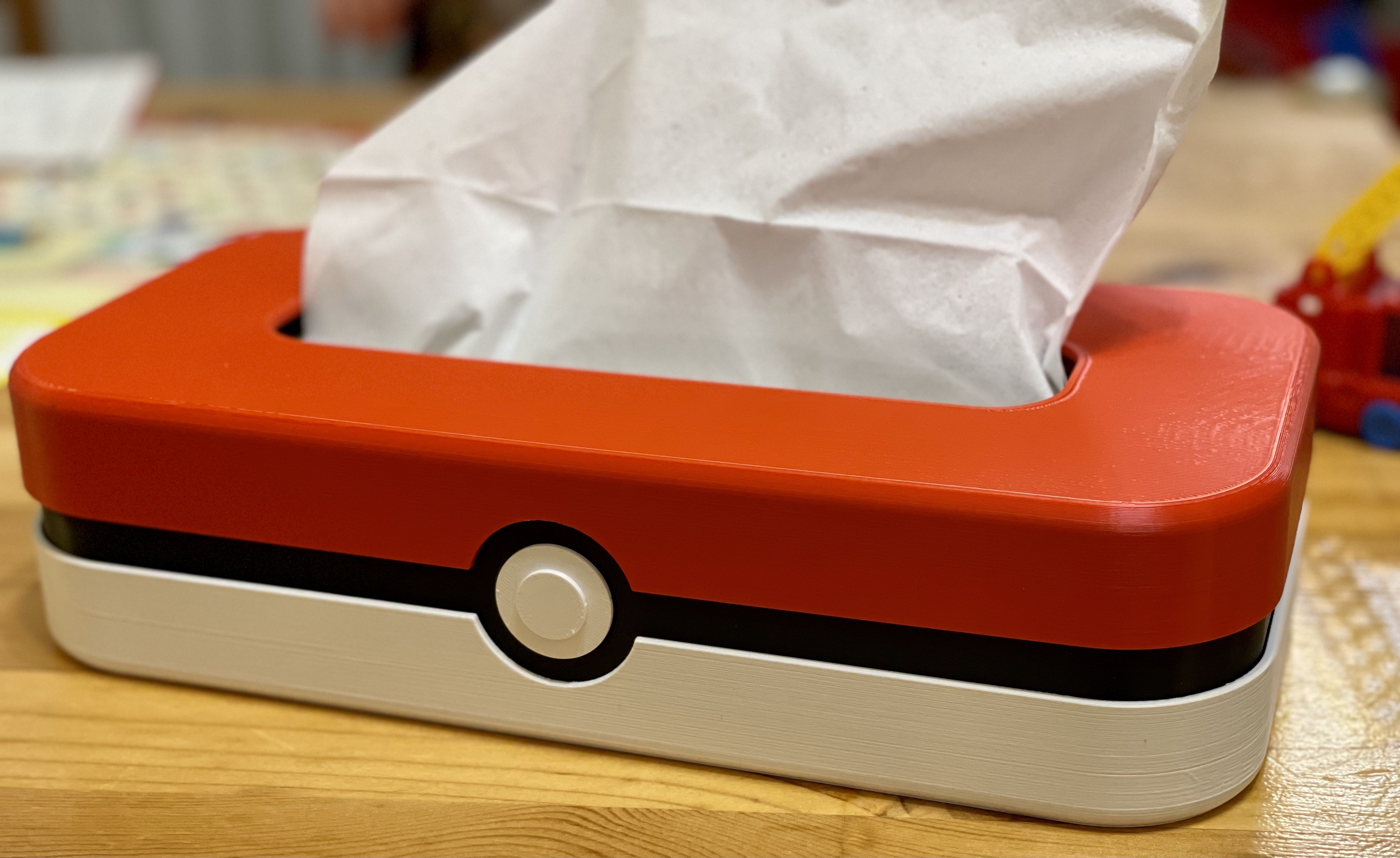 Pokemon Pokeball tissue box