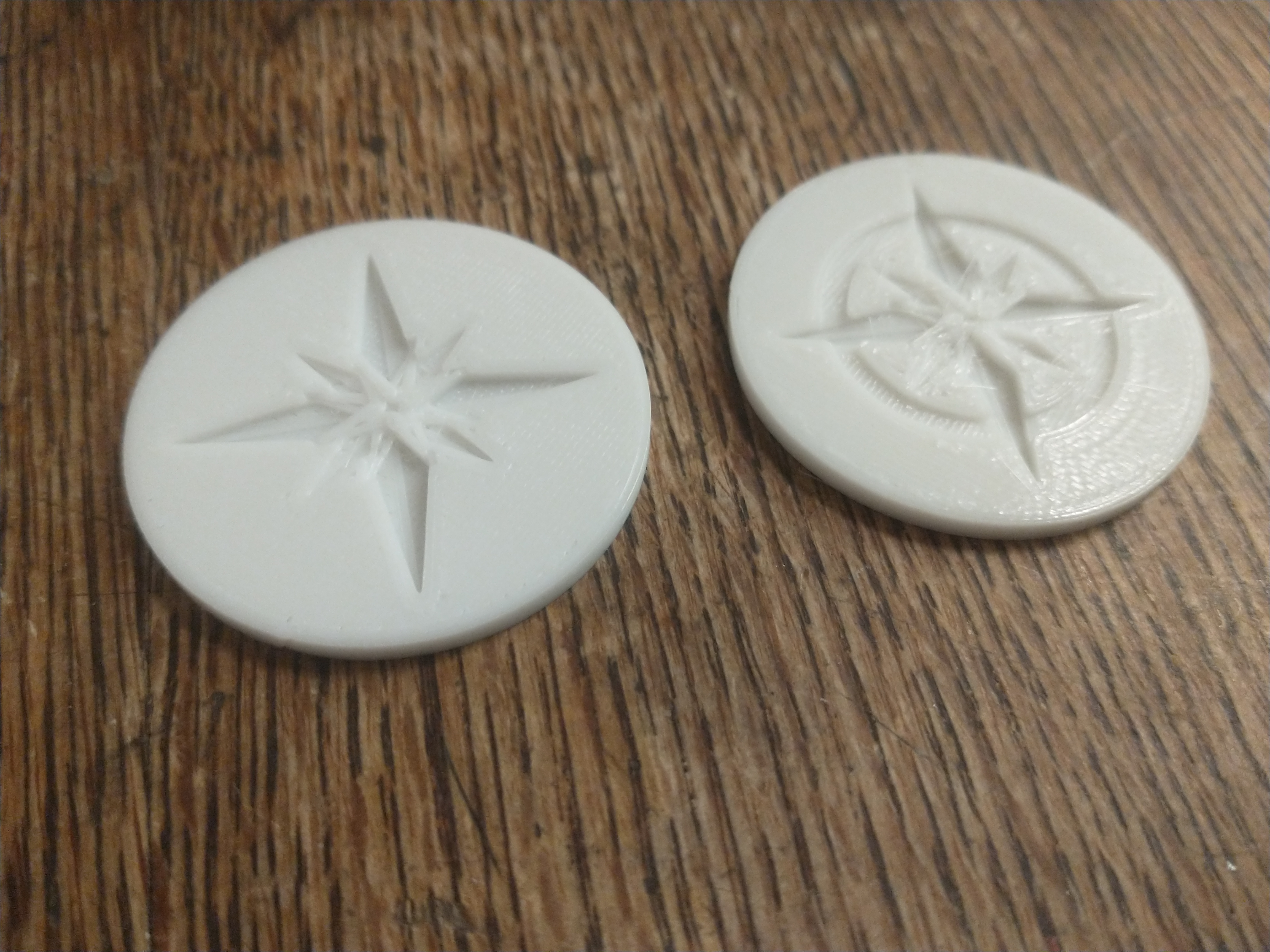 Compass Rose Coin