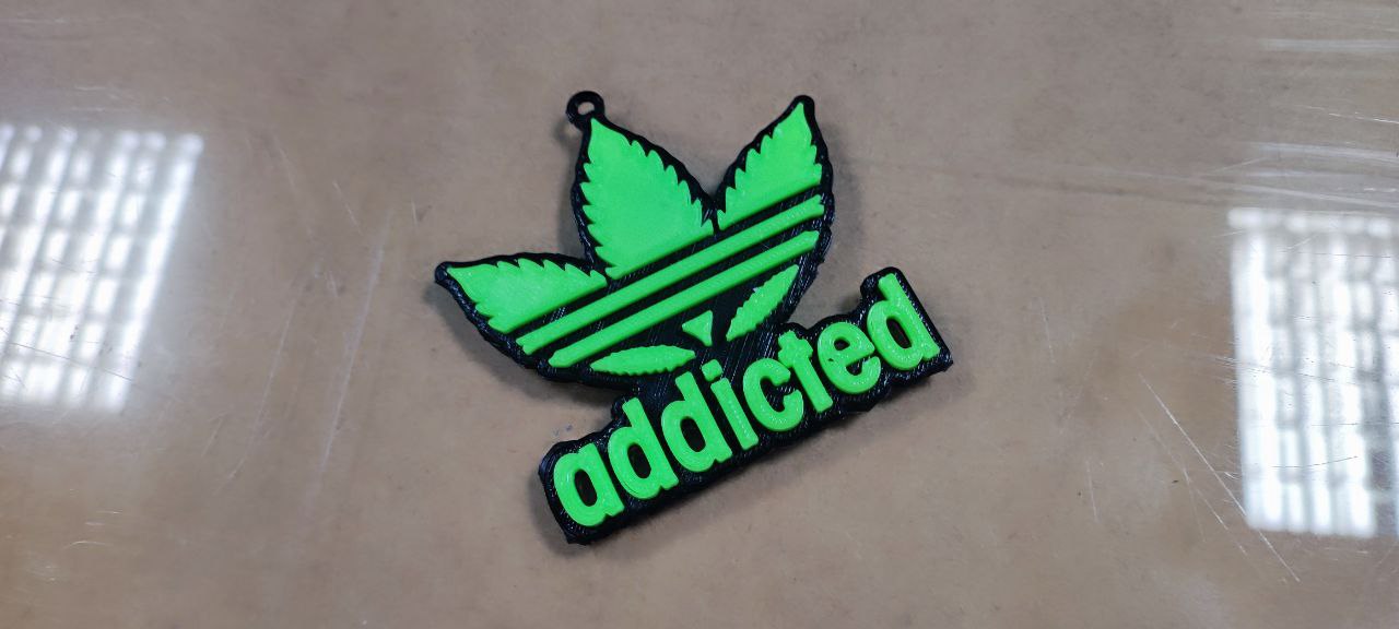 Ganja keychain