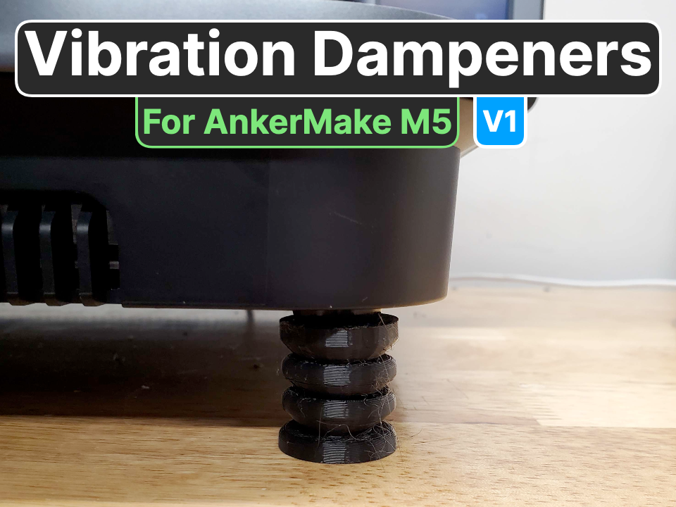 AnkerMake M5/M5C TPU Vibration dampener feet